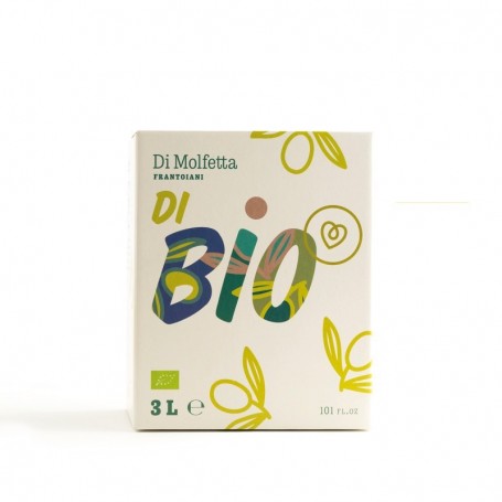 Organic Extra Virgin Olive Oil - 3L Bag-in-Box