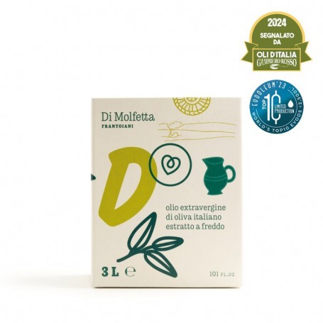 Olio extra vergine di oliva Nuovo - Delicato - Bag in Box da 3L