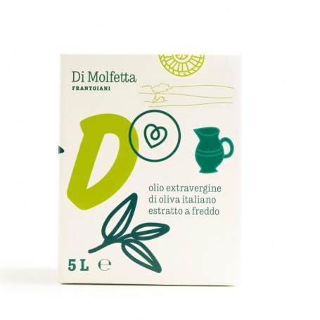 Olio extra vergine di oliva Nuovo - Delicato - Bag in Box da 5L